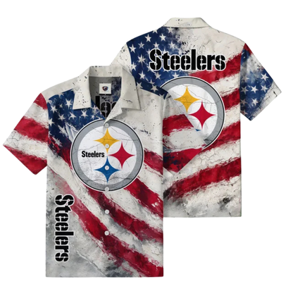 LIMITED EDITION - NEW CUSTOMIZED NFL14 PSB PITTSBURGH STEELERS UNISEX HAWAIIAN SHIRT