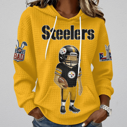 [SPECIAL OFFER] NEW CUSTOMIZED NFL14 PSB PITTSBURGH STEELERS UNISEX HOODED SWEATSHIRT