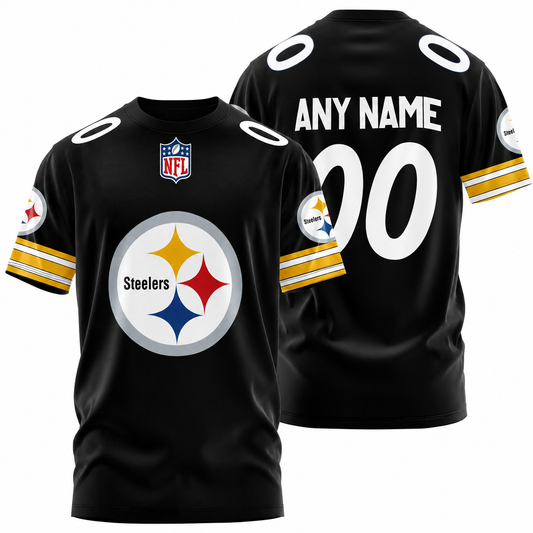 LIMITED EDITION - NEW CUSTOMIZED NFL14 PSB PITTSBURGH STEELERS T-SHIRT, POLO SHIRT, ZIP POLO SHIRT, SWEATSHIRT, HOODIE & ZIP HOODIE