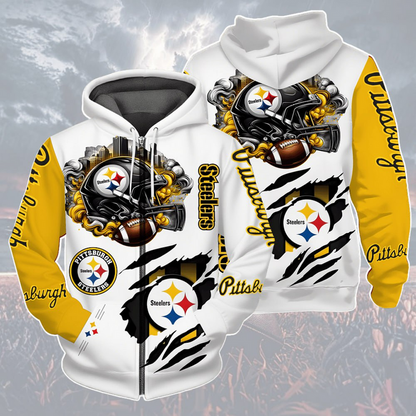 LIMITED EDITION - NEW CUSTOMIZED NFL14 PSB PITTSBURGH STEELERS UNISEX T-SHIRT, POLO, HOODIE & JACKETS