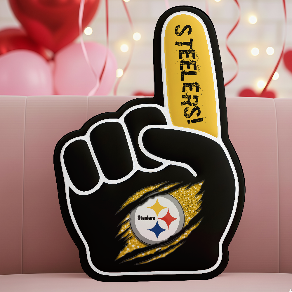LIMITED EDITION - NEW CUSTOMIZED NFL14 PSB PITTSBURGH STEELERS 3D BODY PILLOW