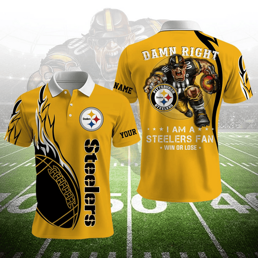LIMITED EDITION - NEW CUSTOMIZED NFL14 PSB PITTSBURGH STEELERS UNISEX T-SHIRT, POLO, HOODIE & JACKETS