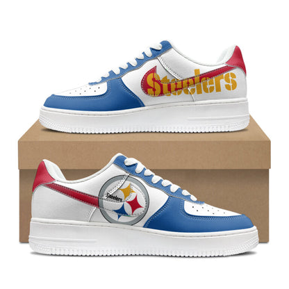 [SPECIAL OFFER] NEW CUSTOMIZED NFL14 PSB PITTSBURGH STEELERS AF1 SHOES