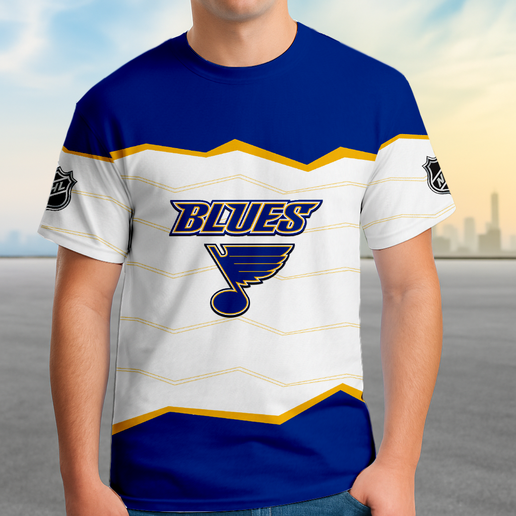 LIMITED EDITION - NEW CUSTOMIZED NHL14 SLB ST. LOUIS BLUES UNISEX T-SHIRT, SWEATSHIRTS, HOODIE & JACKETS