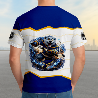 LIMITED EDITION - NEW CUSTOMIZED NHL14 SLB ST. LOUIS BLUES UNISEX T-SHIRT, SWEATSHIRTS, HOODIE & JACKETS
