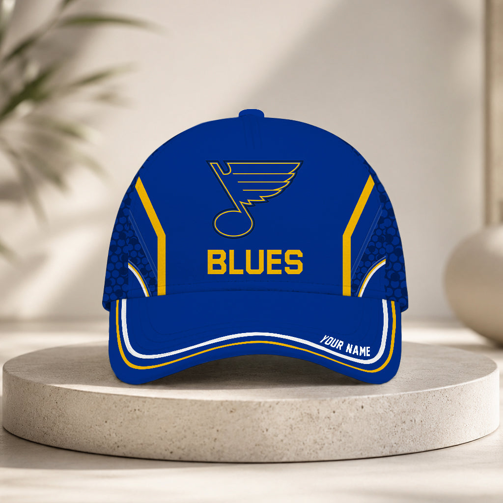 VIRAL EDITION - NEW CUSTOMIZED NHL14 SLB ST. LOUIS BLUES CLASSIC CAP