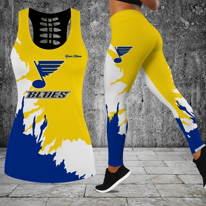 [SUPER SALE] NEW CUSTOMIZED NHL14 SLB ST. LOUIS BLUES MEN'S DRAWSTRING CARGO SHORTS