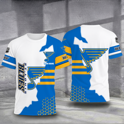 LIMITED EDITION - NEW CUSTOMIZED NHL14 SLB ST. LOUIS BLUES T-SHIRT, POLO SHIRT, ZIP POLO SHIRT, SWEATSHIRT, HOODIE & ZIP HOODIE
