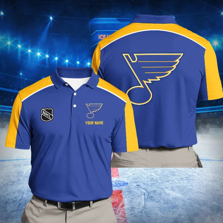 LIMITED EDITION - NEW CUSTOMIZED NHL14 SL BLUES UNISEX T-SHIRT, POLO, HOODIE & SWEASHIRTS