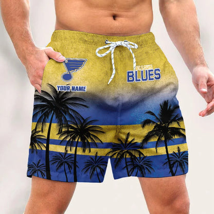 LIMITED EDITION - NEW PREMIUM NHL14 SL BLUES SHORT PANTS