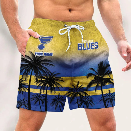 LIMITED EDITION - NEW PREMIUM NHL14 SL BLUES SHORT PANTS