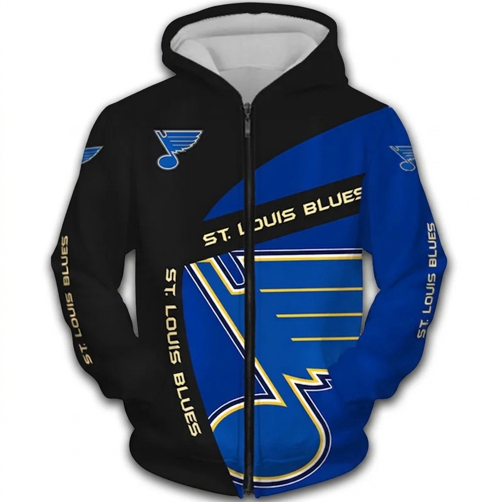 LIMITED EDITION - NEW CUSTOMIZED NHL14 SLB ST. LOUIS BLUES T-SHIRT, POLO SHIRT, ZIP POLO SHIRT, SWEATSHIRT, HOODIE & ZIP HOODIE