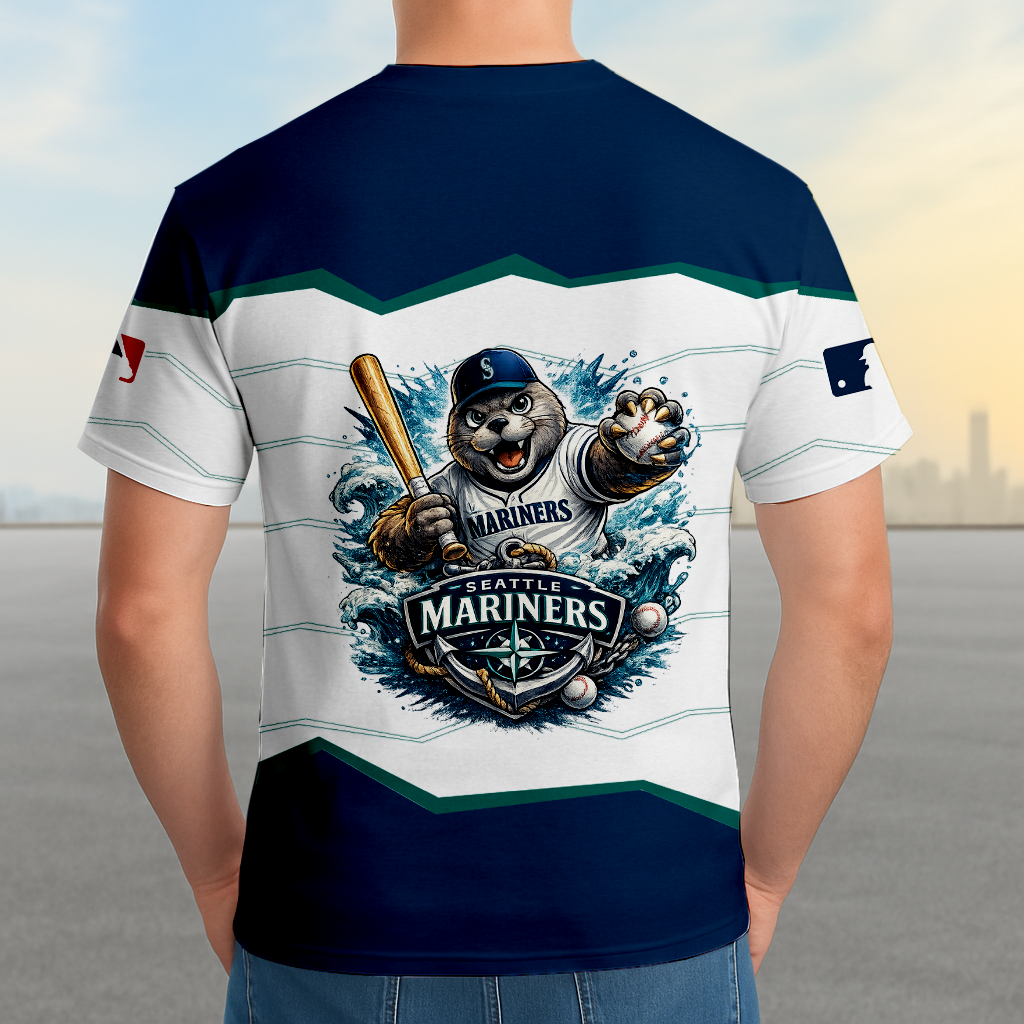 LIMITED EDITION - NEW CUSTOMIZED MLB14 SMS SEATTLE MARINERS UNISEX T-SHIRT, SWEASHIRTS, HOODIE & JACKETS