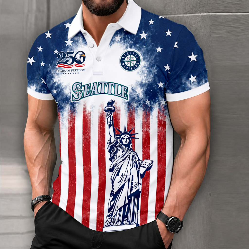 LIMITED EDITION - NEW CUSTOMIZED MLB14 SMS SEATTLE MARINERS POLO SHIRT, ZIP POLO SHIRT & T-SHIRTS