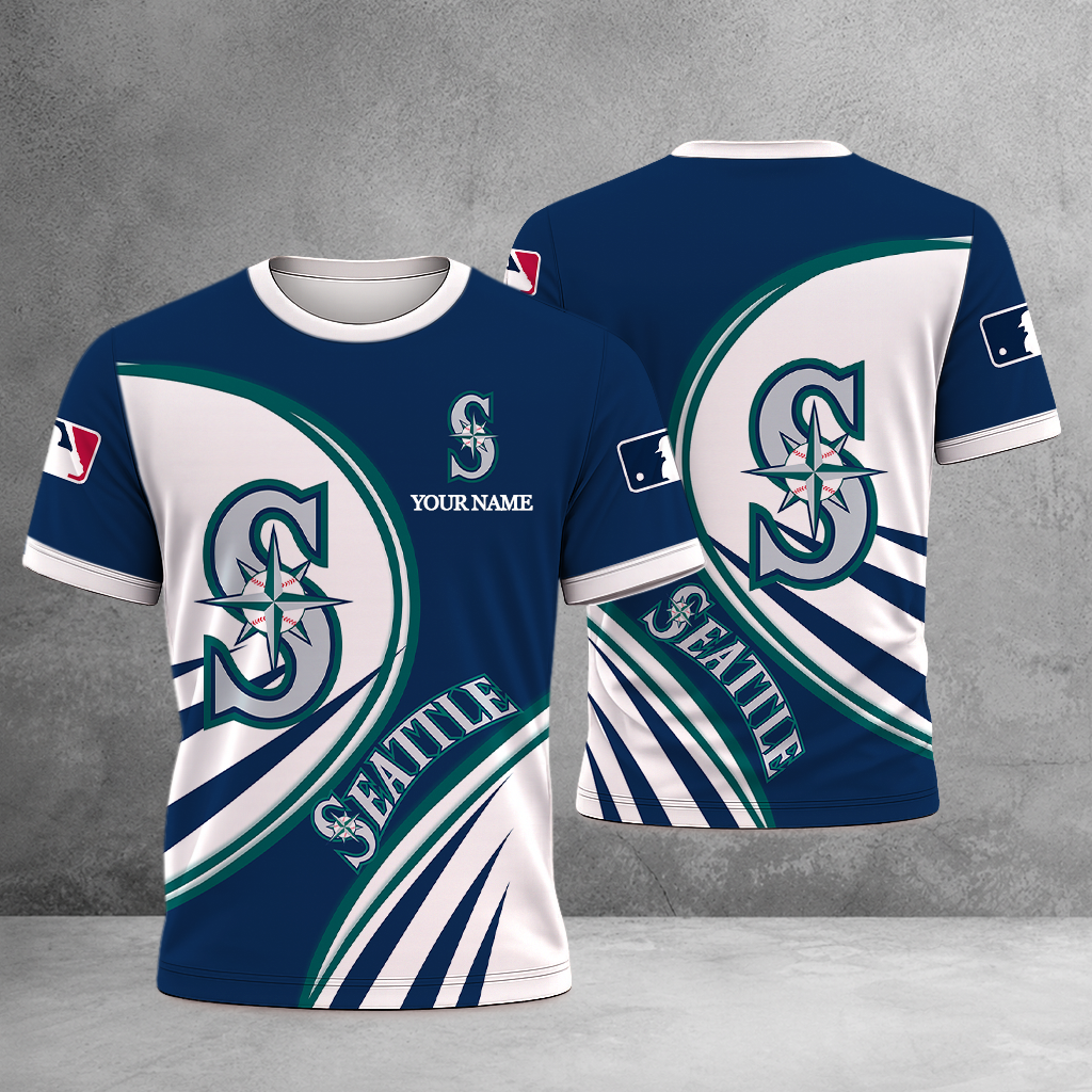 VIRAL EDITION - NEW CUSTOMIZED MLB14 SMS SEATTLE MARINERS T-SHIRT, POLO SHIRT, ZIP POLO SHIRT, SWEATSHIRT, HOODIE & ZIP HOODIE