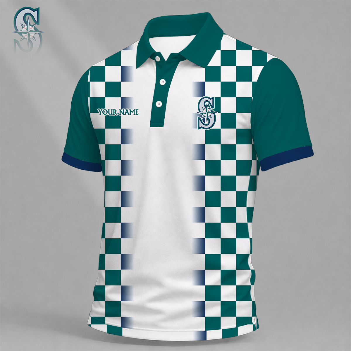 LIMITED EDITION - NEW CUSTOMIZED MLB14 SMS SEATTLE MARINERS T-SHIRT, POLO SHIRT, ZIP POLO SHIRT, SWEATSHIRT, HOODIE & ZIP HOODIE