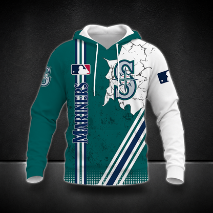 LIMITED EDITION - NEW CUSTOMIZED MLB14 SMS SEATTLE MARINERS T-SHIRT, POLO SHIRT, ZIP POLO SHIRT, SWEATSHIRT, HOODIE & ZIP HOODIE