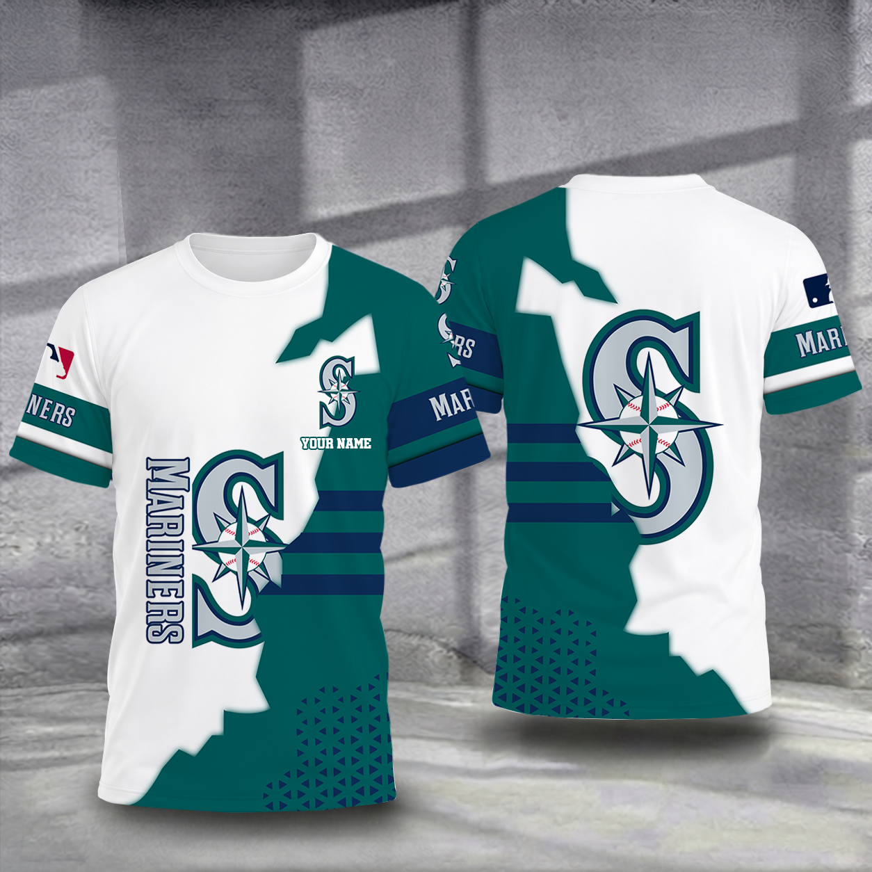 LIMITED EDITION - NEW CUSTOMIZED MLB14 SMS SEATTLE MARINERS T-SHIRT, POLO SHIRT, ZIP POLO SHIRT, SWEATSHIRT, HOODIE & ZIP HOODIE