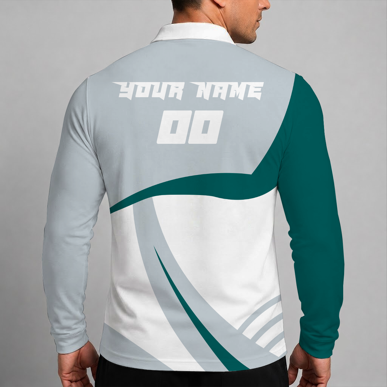 [FLASH SALE] NEW CUSTOMIZED MLB14 SMS SEATTLE MARINERS MEN'S LONG SLEEVE POLO
