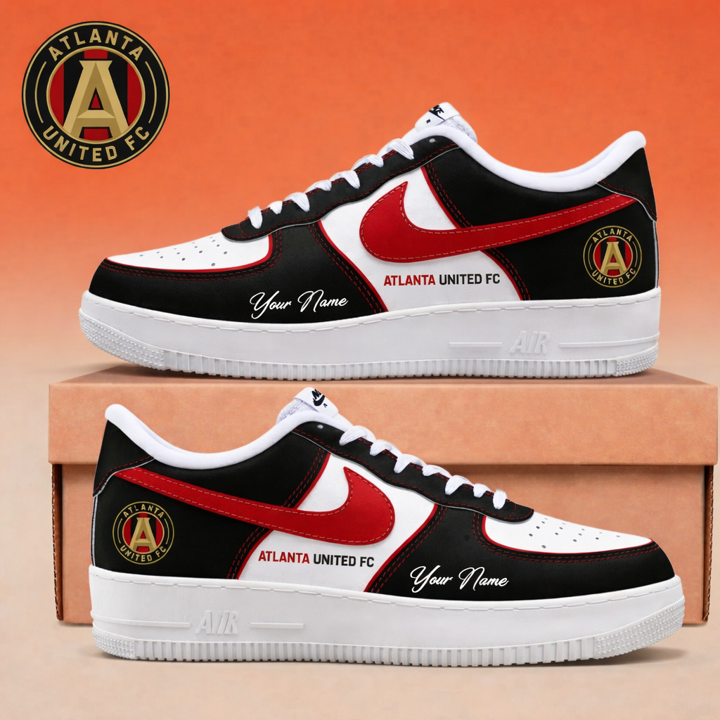 ENDING TODAY - NEW CUSTOMIZED MLS14 ALU ALT UNITED FC AF1 SNEAKERS