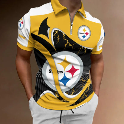 LIMITED EDITION - NEW CUSTOMIZED NFL14 PSB PITTSBURGH STEELERS T-SHIRT, POLO SHIRT, ZIP POLO SHIRT, SWEATSHIRT, HOODIE & ZIP HOODIE
