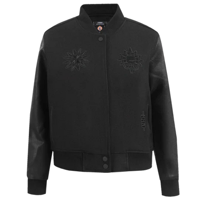 LIMITED EDITION - NEW CUSTOMIZED WNBA02 CCS  CH SKY BASEBALL JACKET, SATIN VARSITY JACKET 06