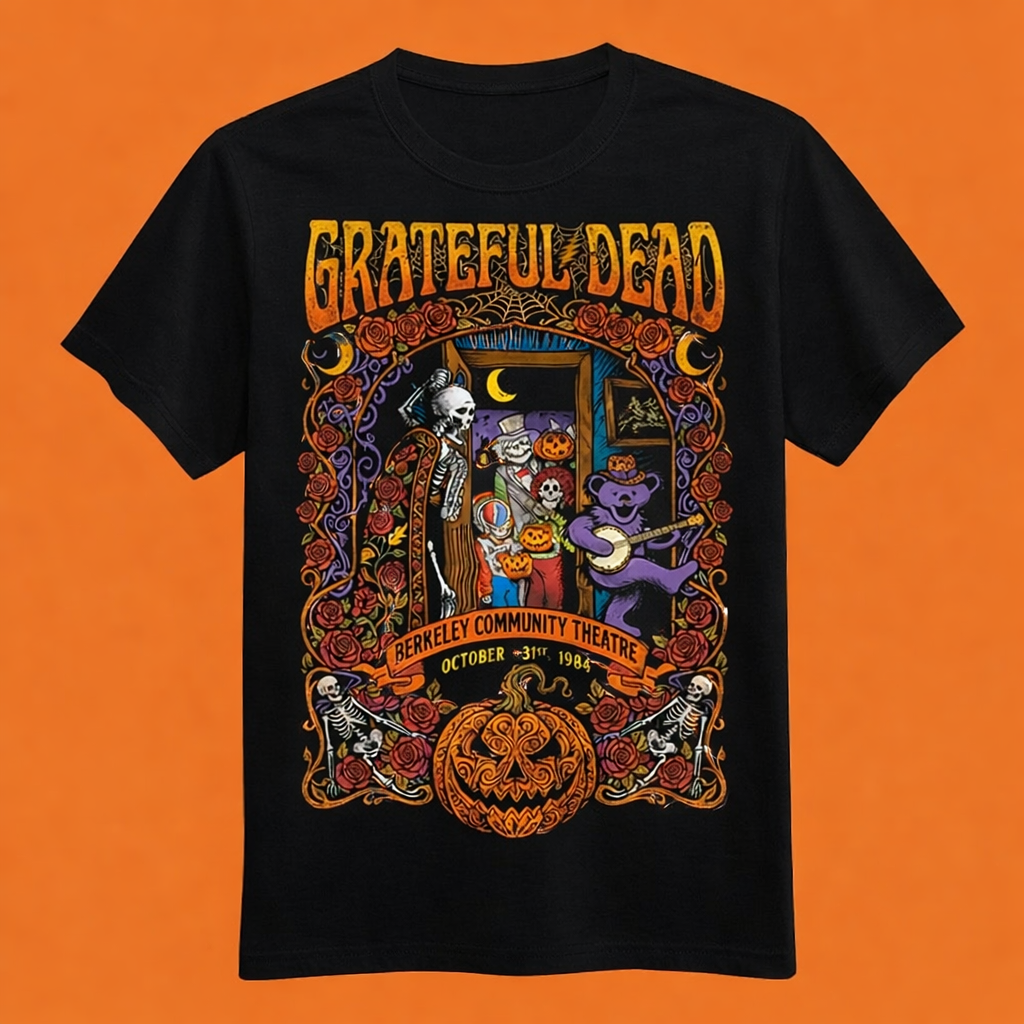 [FAN EXCLUSIVE] NEW CUSTOMIZED GRATEFUL DEAD UNISEX T-SHIRT