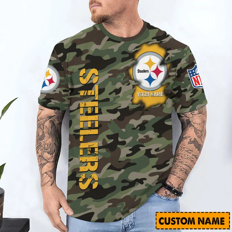 LIMITED EDITION - NEW CUSTOMIZED NFL14 PSB PITTSBURGH STEELERS T-SHIRT, POLO SHIRT, ZIP POLO SHIRT, SWEATSHIRT, HOODIE & ZIP HOODIE