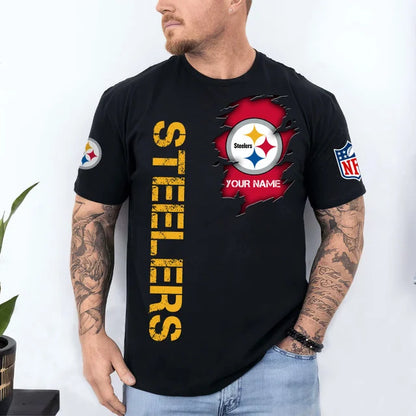 [SPECIAL OFFER] NEW CUSTOMIZED NFL14 PSB PITTSBURGH STEELERS T-SHIRT, HOODIE, ZIP HOODIE