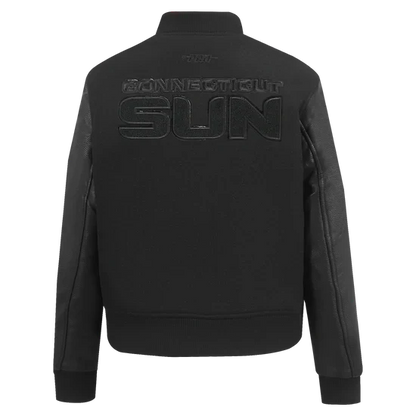 LIMITED EDITION - NEW CUSTOMIZED WNBA02 CCS  CH SKY BASEBALL JACKET, SATIN VARSITY JACKET 06
