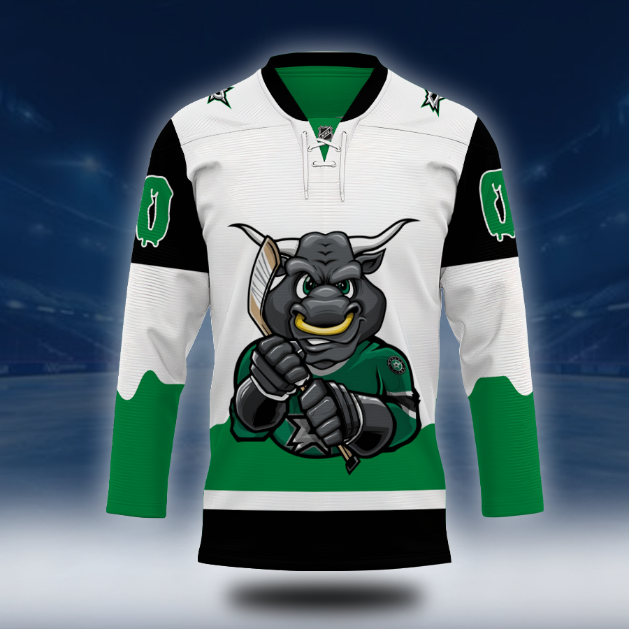 LIMITED EDITION - NEW CUSTOMIZED NHL15 DLS DALLAS STARS UNISEX HOCKEY JERSEY