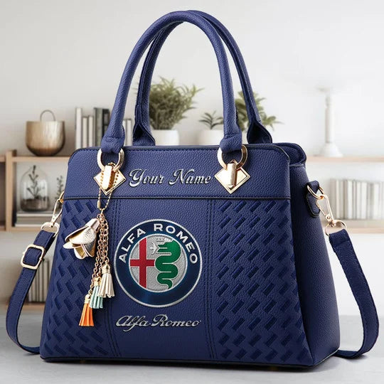 LIMITED RUN - NEW CUSTOMIZED F115 ALR ALFA ROMEO LUXURY HANDBAG IN MULTIPLE COLORS