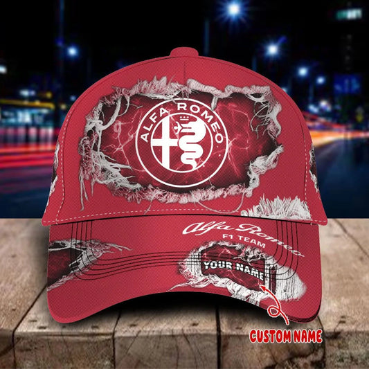LIMITED RUN - NEW CUSTOMIZED F115 ALR ALFA ROMEO CLASSIC CAP