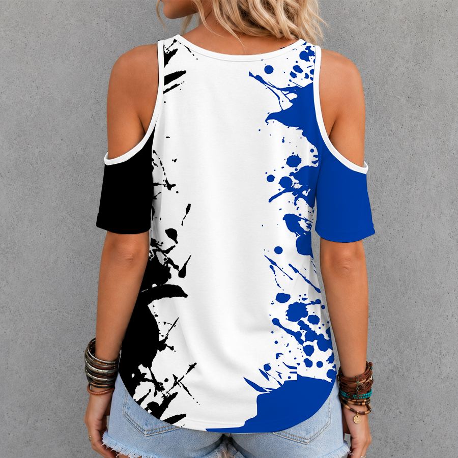 [FAN EXCLUSIVE] NEW CUSTOMIZED MLS15 CFM CF MONTRÉAL CRISS CROSS V-NECK TOP