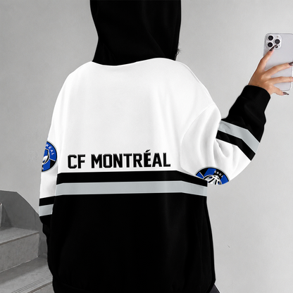 [FAN EXCLUSIVE] NEW CUSTOMIZED MLS15 CFM CF MONTRÉAL ZIP HOODIE