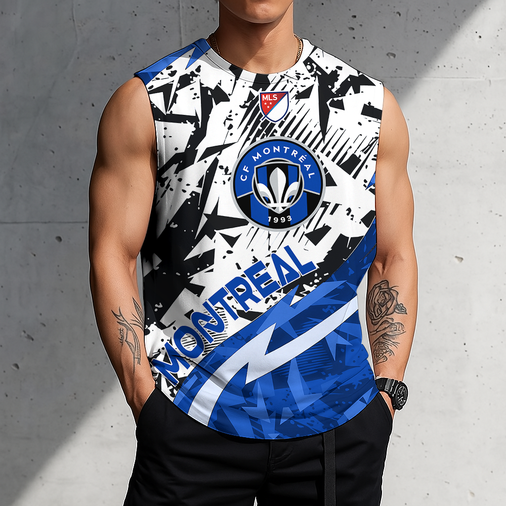 POPULAR NOW - NEW CUSTOMIZED MLS15 CFM CF MONTRÉAL TANK TOP & GYM SHIRT
