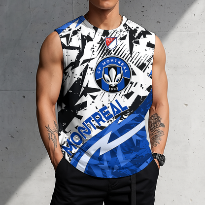 POPULAR NOW - NEW CUSTOMIZED MLS15 CFM CF MONTRÉAL TANK TOP & GYM SHIRT