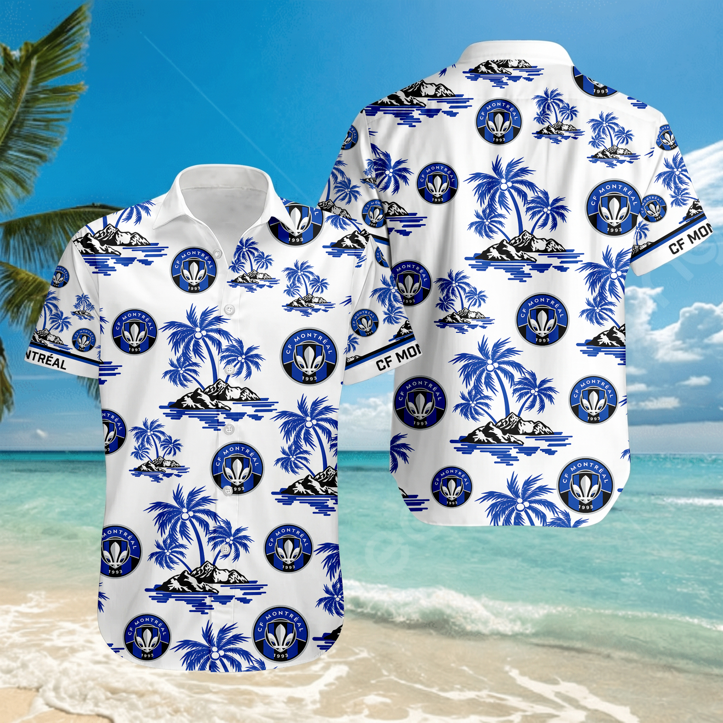 TOP SELLING - NEW CUSTOMIZED MLS15 CFM CF MONTRÉAL UNISEX HAWAIIAN SHIRT