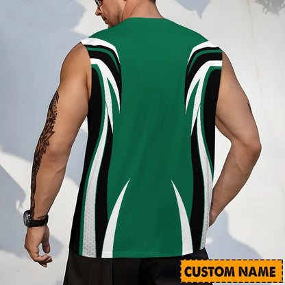 LIMITED EDITION - NEW CUSTOMIZED NHL15 DLS DALLAS STARS TANK TOP & GYM SHIRT