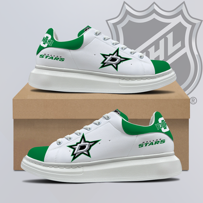 [SUPER SALE] NEW CUSTOMIZED NHL15 DLS DALLAS STARS MCQUEEN SHOES