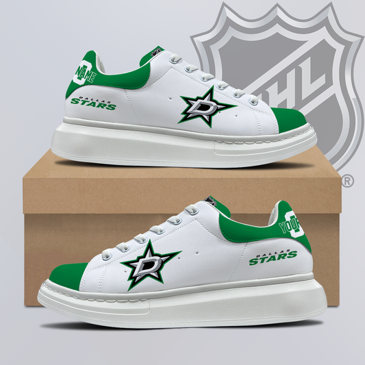 [SUPER SALE] NEW CUSTOMIZED NHL15 DLS DALLAS STARS MCQUEEN SHOES