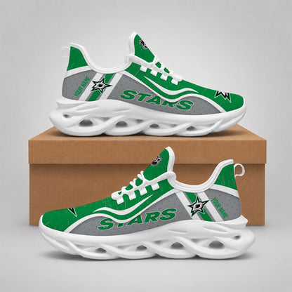 VIRAL EDITION - NEW CUSTOMIZED NHL15 DLS DALLAS STARS CLUNKY SNEAKERS