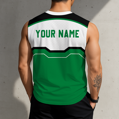 SPECIAL EDITION - NEW CUSTOMIZED NHL15 DLS DALLAS STARS MEN'S GYM SHIRT
