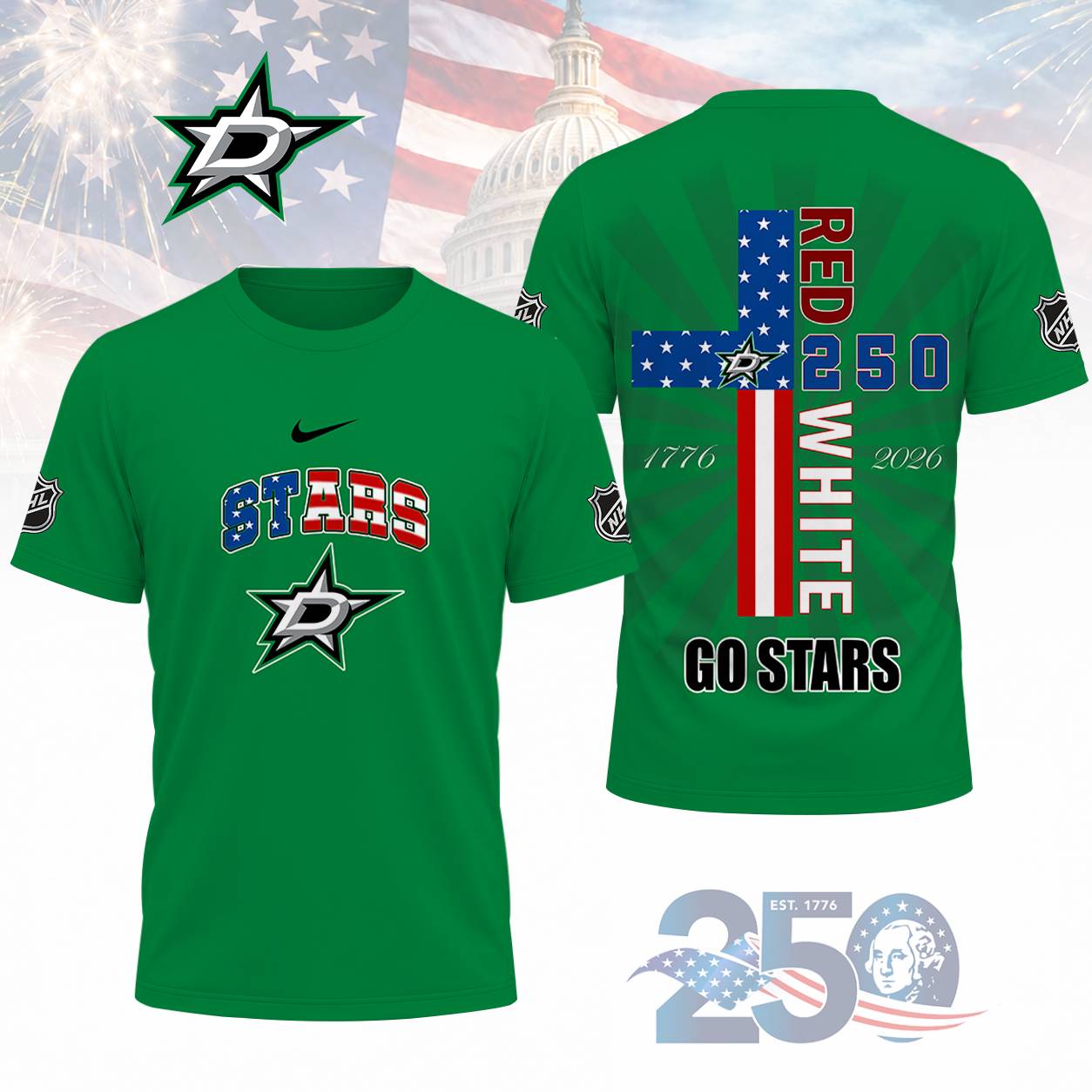 LIMITED EDITION - NEW CUSTOMIZED NHL15 DLS DALLAS STARS T-SHIRT, POLO SHIRT, ZIP POLO SHIRT, SWEATSHIRT, HOODIE & ZIP HOODIE