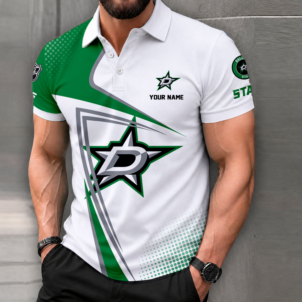 FINAL SALE - NEW CUSTOMIZED NHL15 DLS DALLAS STARS POLO SHIRT, ZIP POLO SHIRT, T-SHIRTS, HOODIE, ZIP HOODIE & SWEATSHIRT