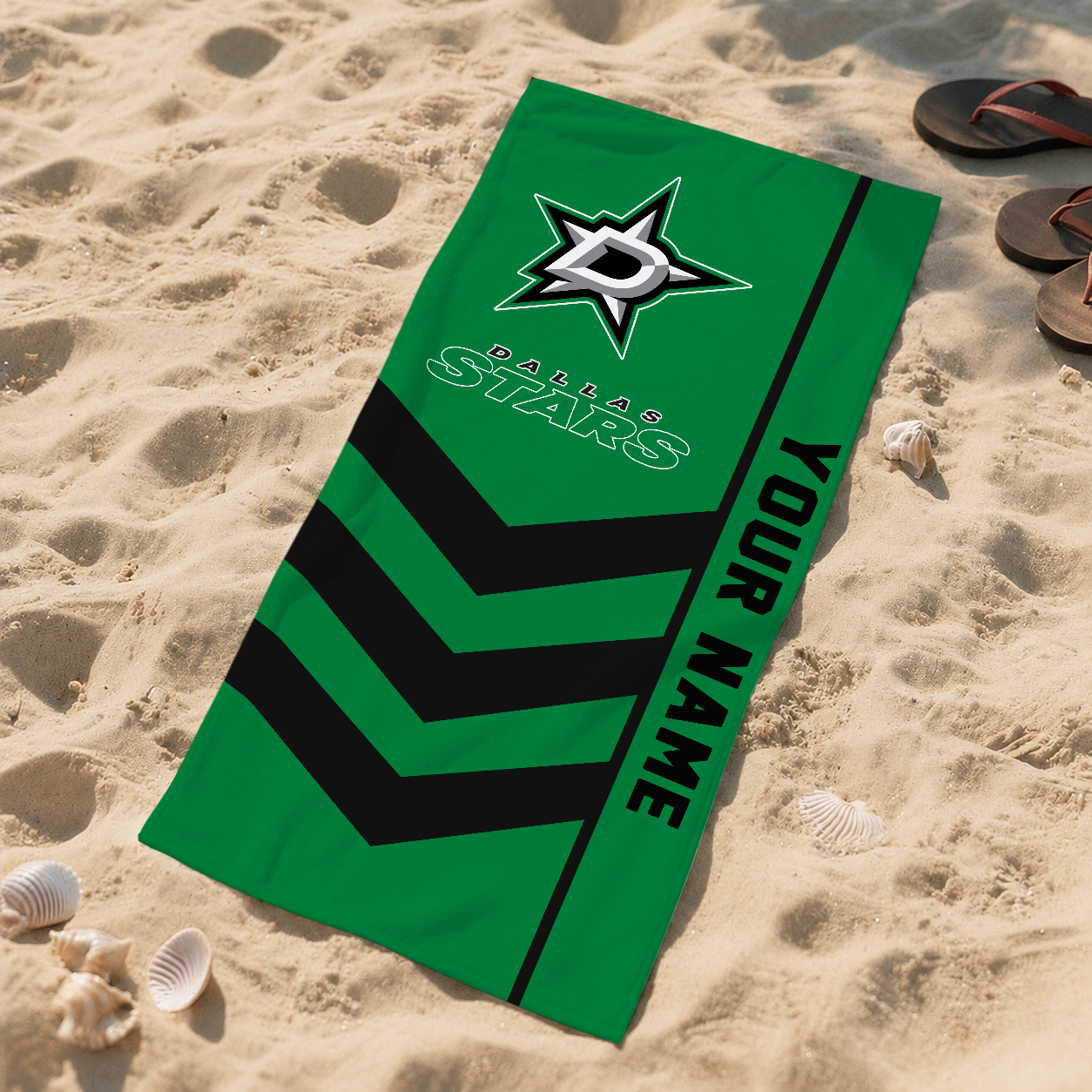SPECIAL EDITION - NEW CUSTOMIZED NHL15 DLS DALLAS STARS BEACH TOWEL