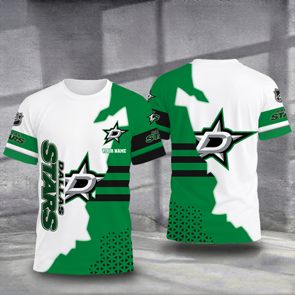 LIMITED EDITION - NEW CUSTOMIZED NHL15 DLS DALLAS STARS T-SHIRT, POLO SHIRT, ZIP POLO SHIRT, SWEATSHIRT, HOODIE & ZIP HOODIE