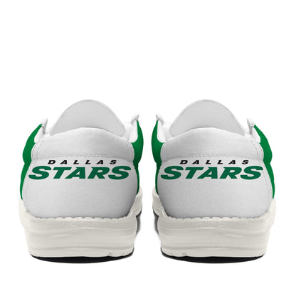 LIMITED EDITION - NEW CUSTOMIZED NHL15 DLS DALLAS STARS LOAFER SHOES