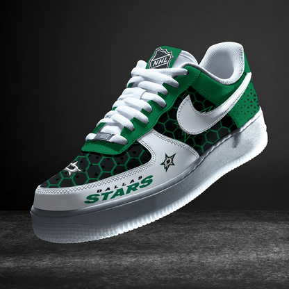 LIMITED EDITION - NEW CUSTOMIZED NHL15 DLS DALLAS STARS AF1 SHOES