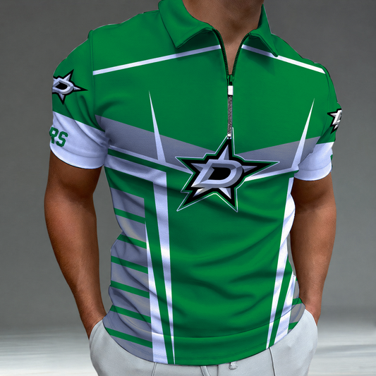 LIMITED EDITION - NEW CUSTOMIZED NHL15 DLS DALLAS STARS POLO SHIRT